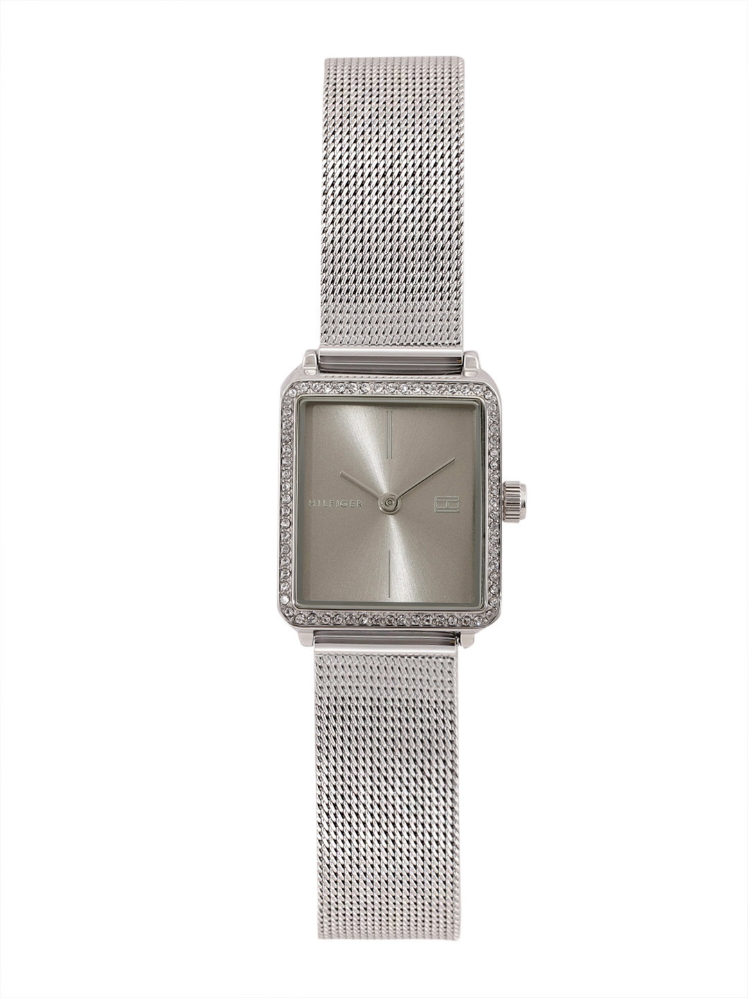 

Tommy Hilfiger Women Stainless Steel Textured Analogue Watch TH1782294W, Silver
