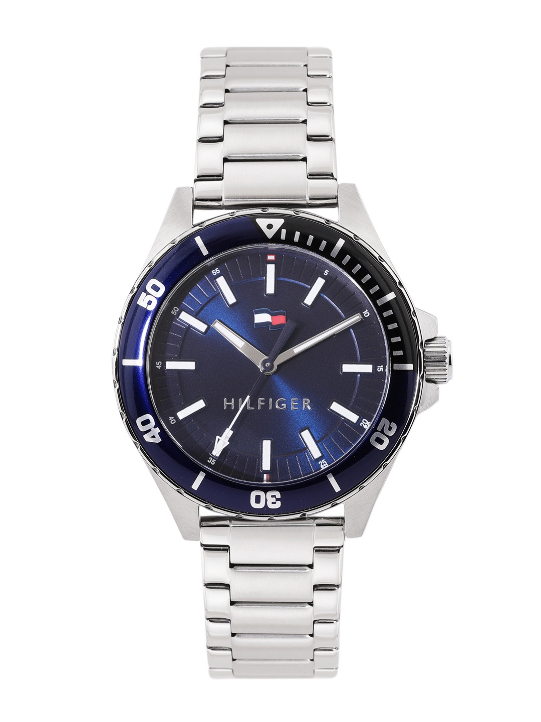 

Tommy Hilfiger Men Stainless Steel Bracelet Style Analogue Watch TH1792012W, Blue