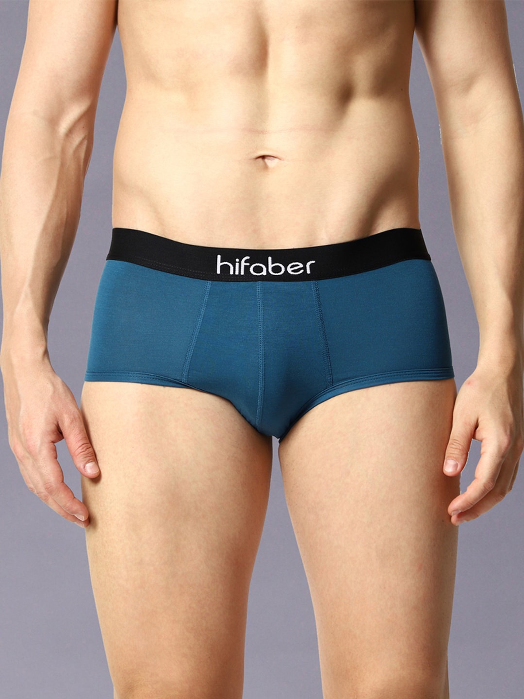 

Hifaber Men Anti-Bacterial Hipster Briefs H0670_S, Turquoise blue