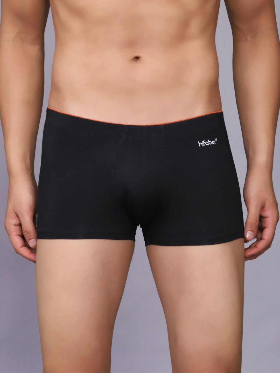 

Hifaber Men Mid-Rise Trunk H0677_S, Black
