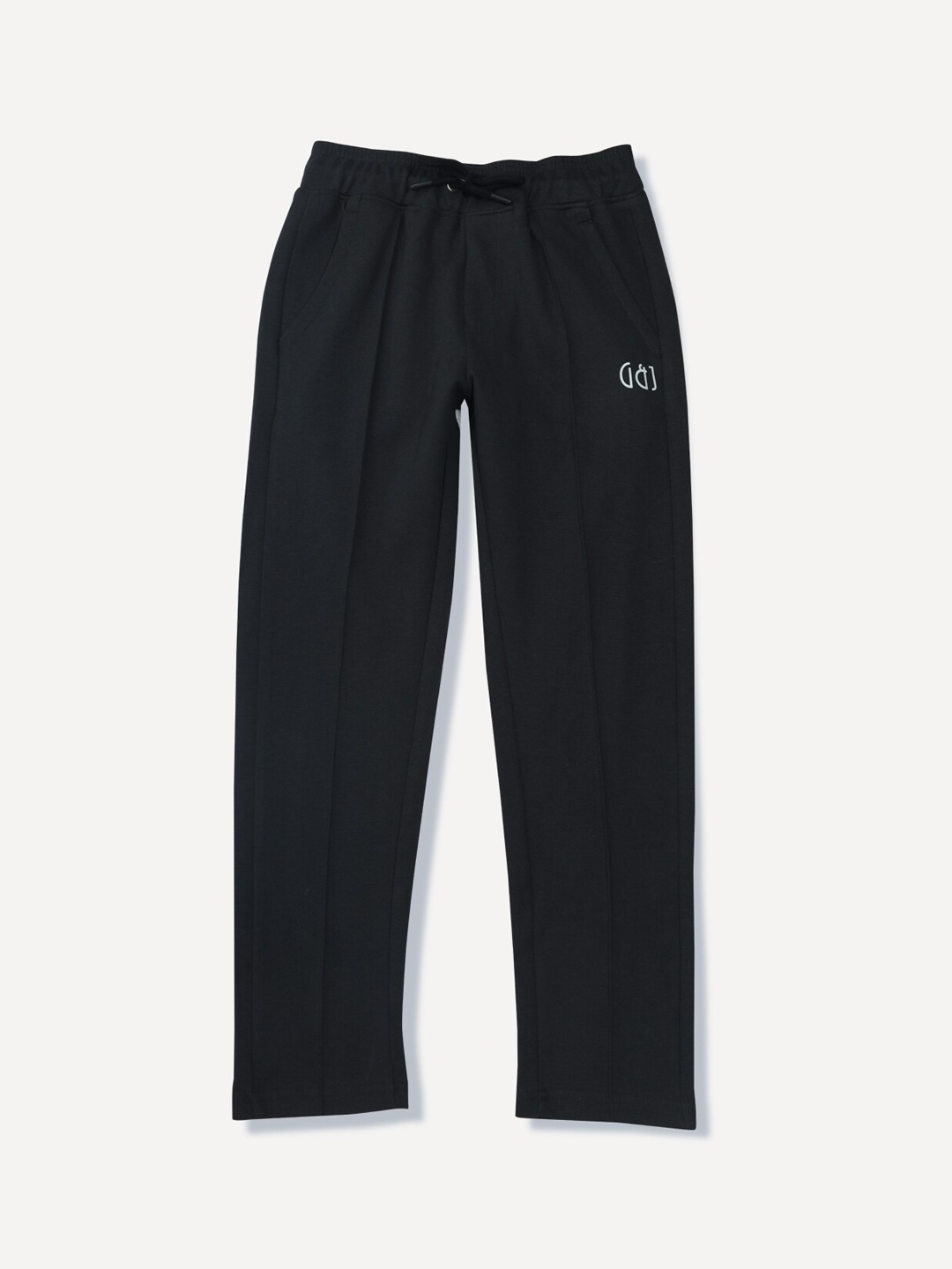 

Gini and Jony Boys Cotton Elasticated Track Pants, Navy blue