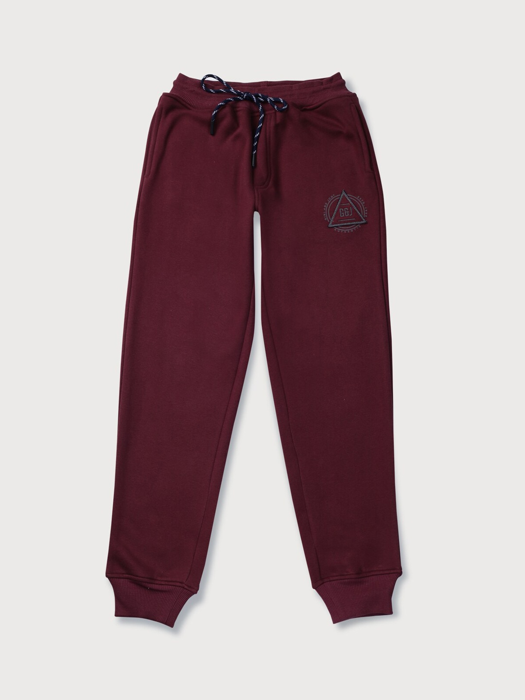 

Gini and Jony Boys Cotton Joggers, Maroon