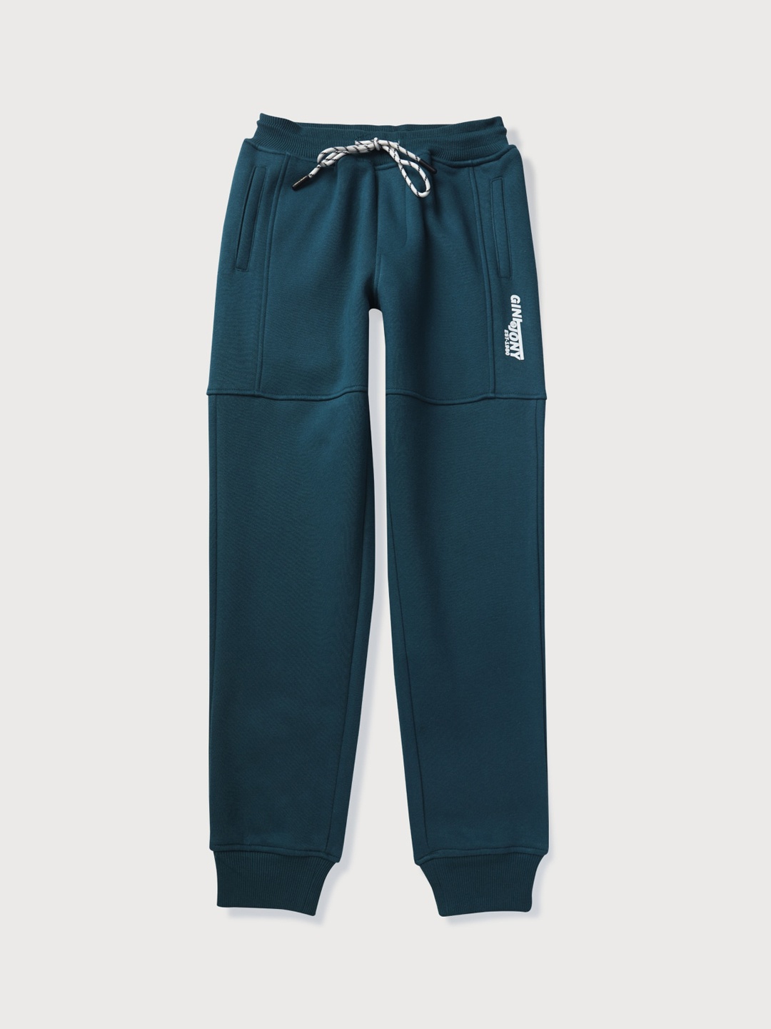 

Gini and Jony Boys Cotton Joggers, Green