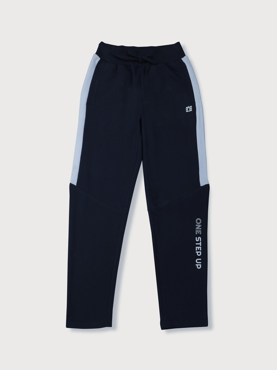 

Gini and Jony Boys Cotton Track Pants, Navy blue