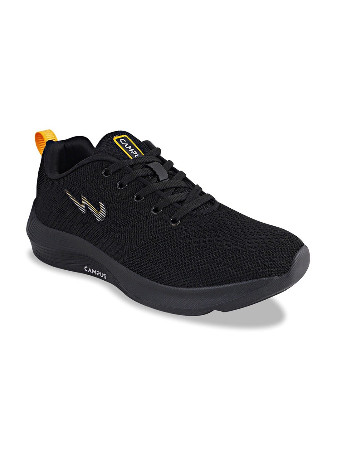 

Campus Men AUSTEN Mesh Running Non-Marking Shoes, Black