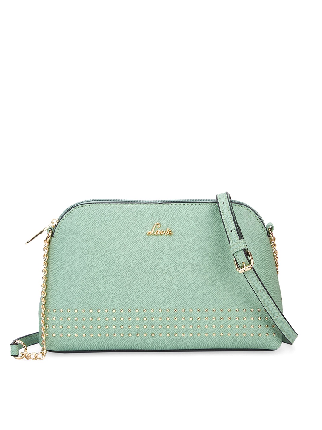 

Lavie Textured Structured Sling Bag, Green