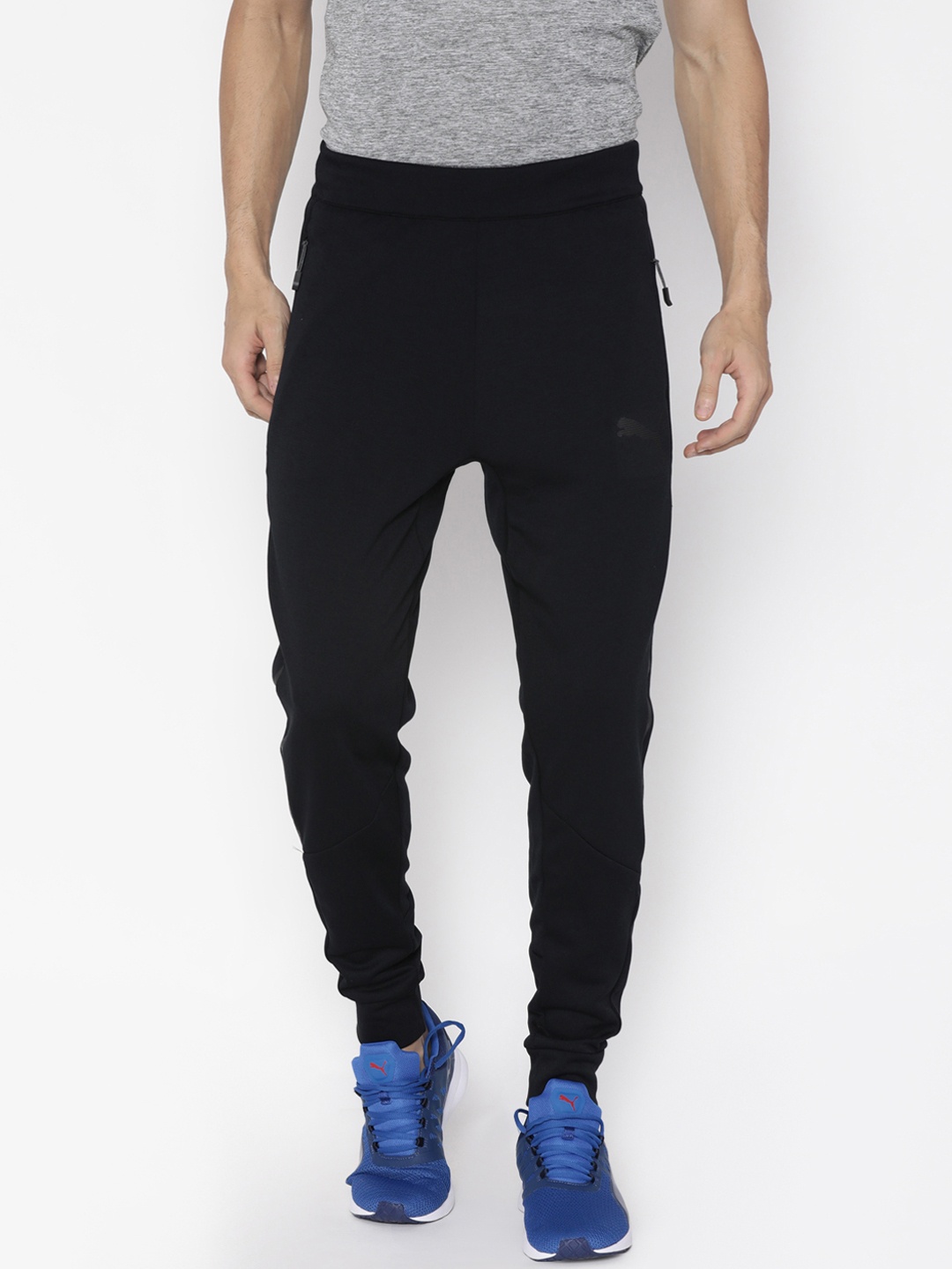 

Puma Men Drirelease BND Tech Trackstr Black Joggers