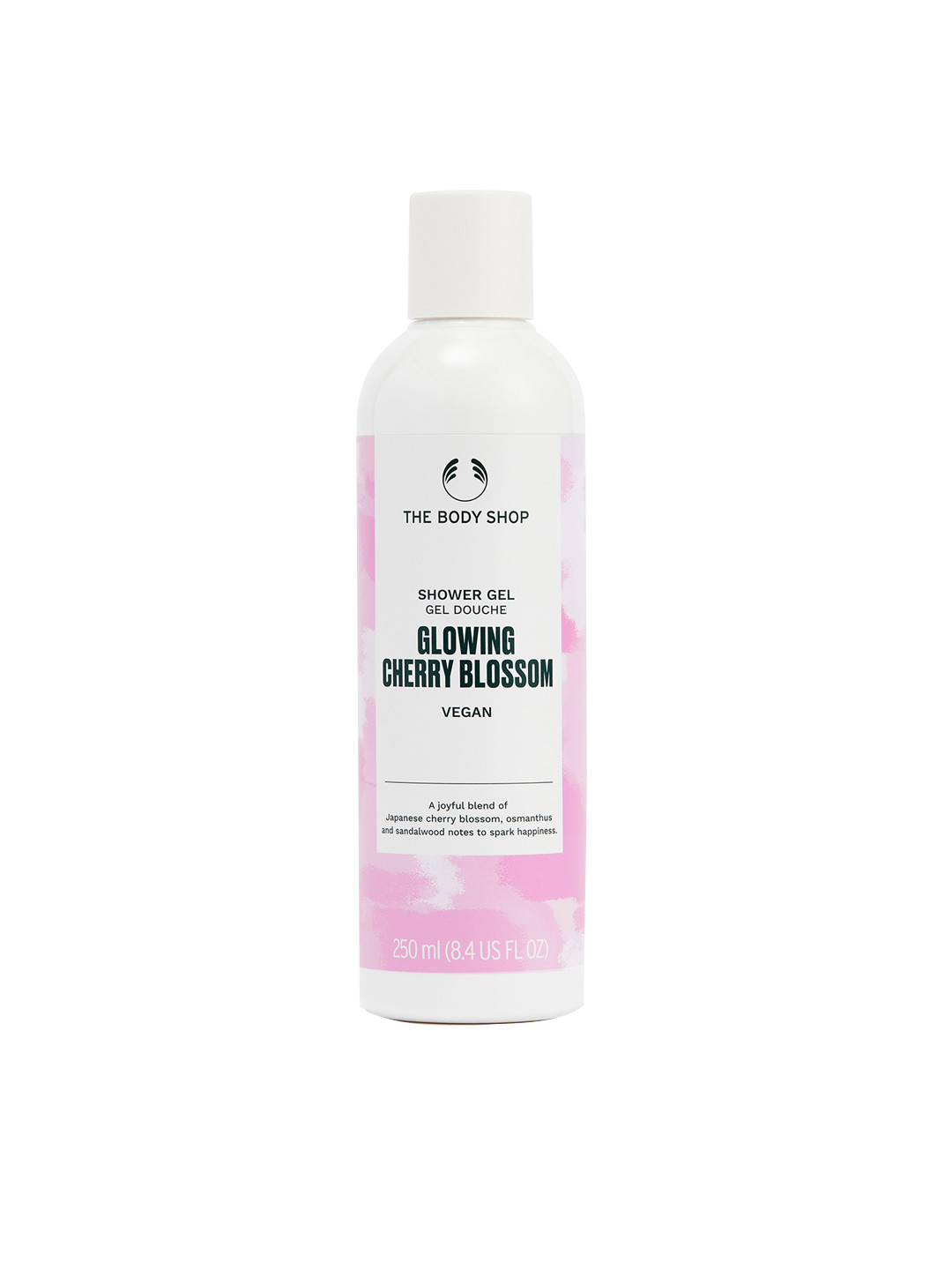 

THE BODY SHOP Vegan Glowing Cherry Blossom Shower Gel - 250 ml, White