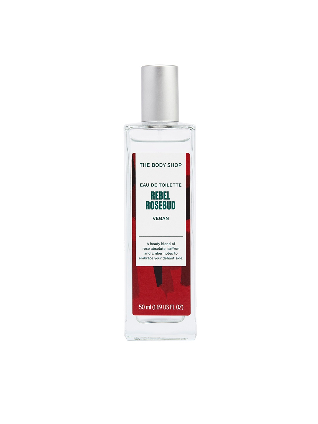 

THE BODY SHOP Rebel Rosebud Long Lasting Vegan Eau De Toilette - 50 ml, Maroon