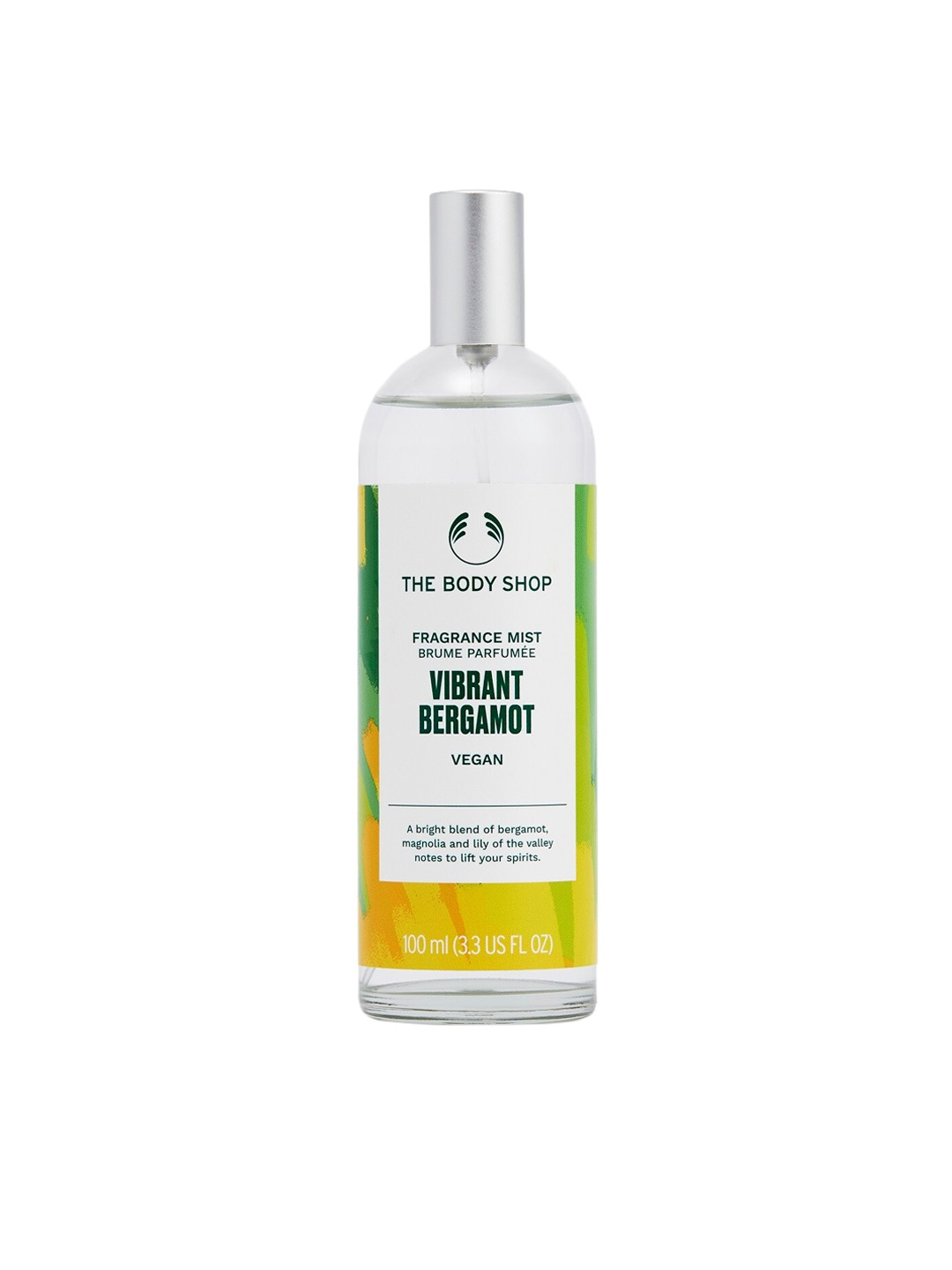 

THE BODY SHOP Vibrant Bergamot Long Lasting Vegan Body Mist - 100 ml, Yellow