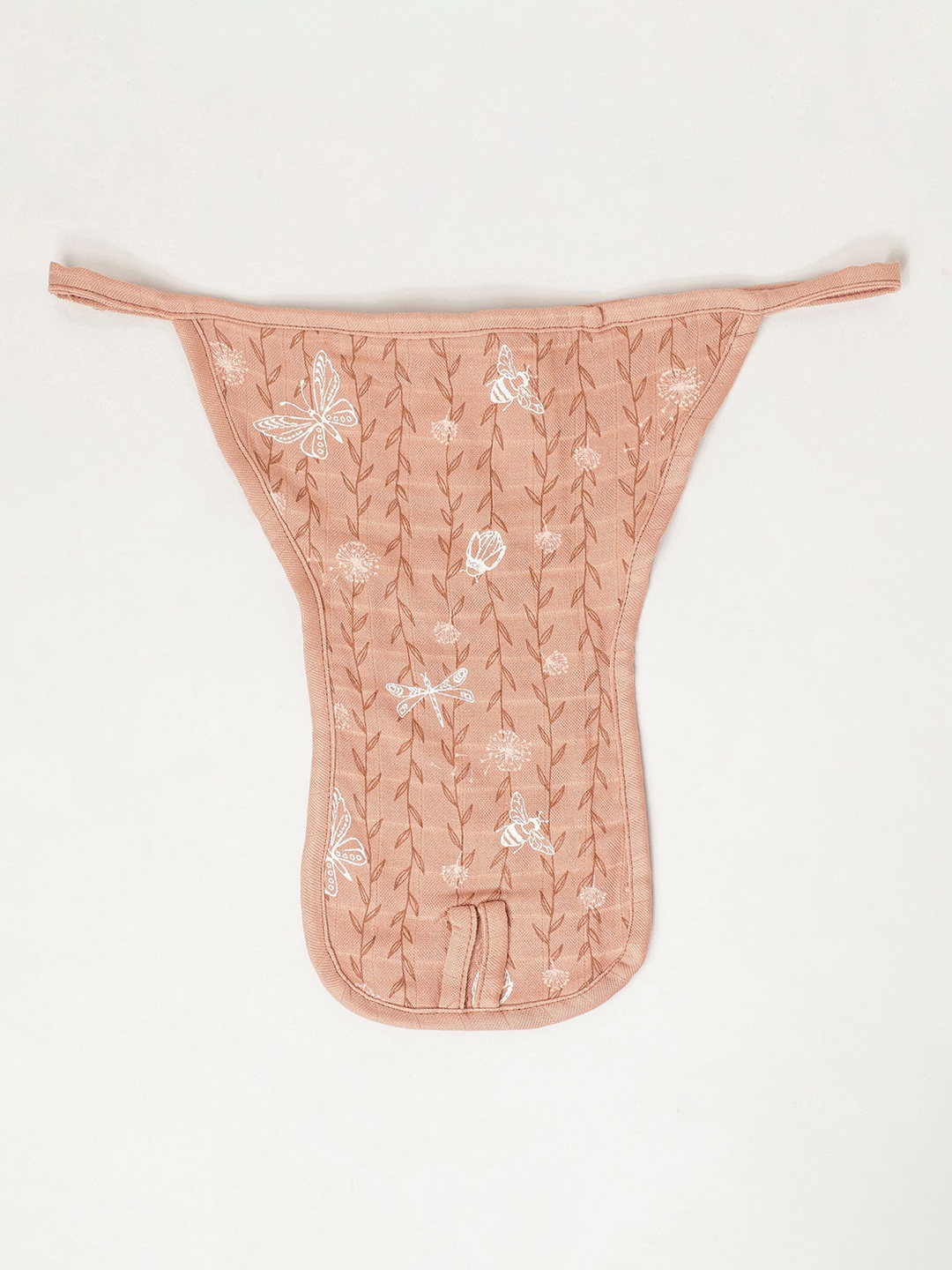 

cocoon care Infants Printed Highly-Soft & Eco-Friendly Bamboo Nappy, Orange