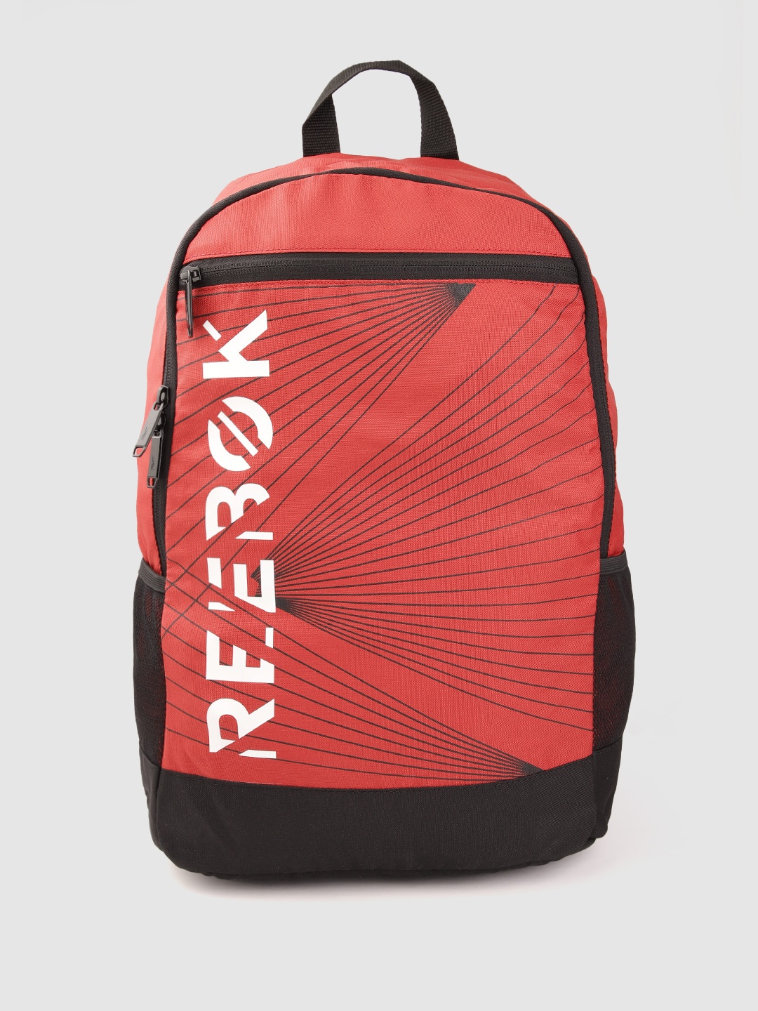 Reebok Unisex Brand Logo Backpack- 19.09 L, Red