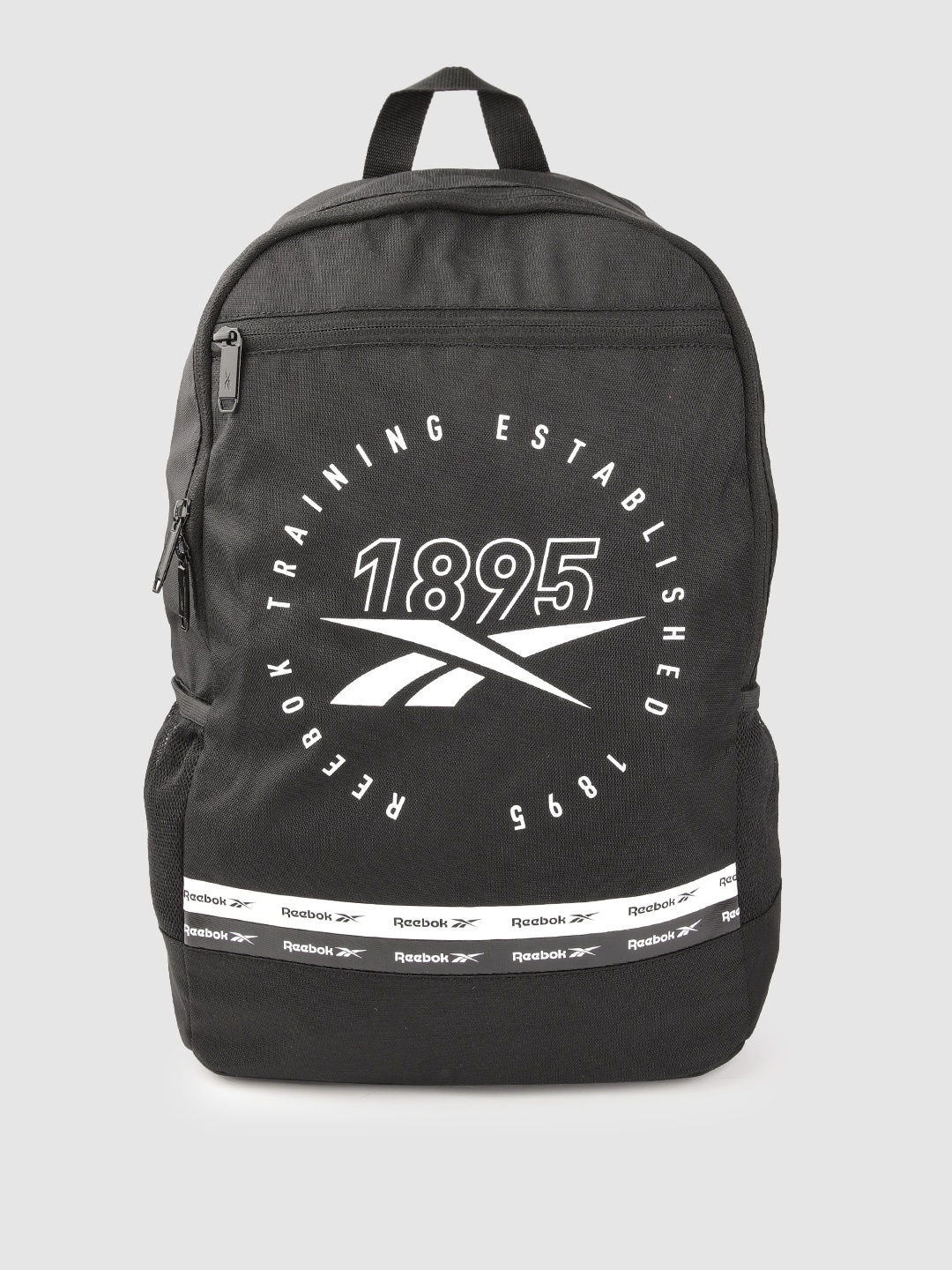 

Reebok Unisex Typography Backpack, Black