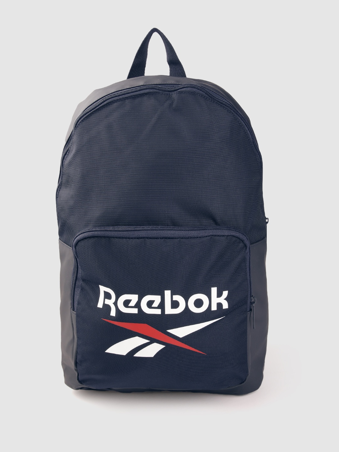 

Reebok Unisex Brand Logo CL FO Backpack - 19 Ltr, Navy blue
