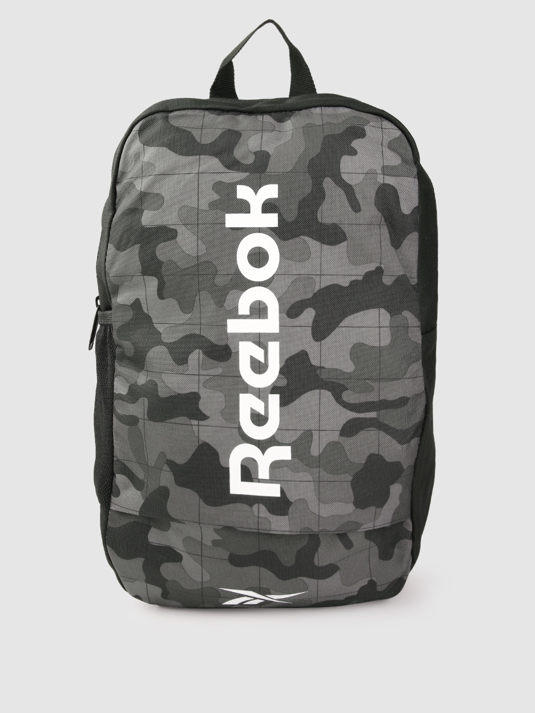 

Reebok Unisex Camouflage Print Backpack - 12.1 L, Grey