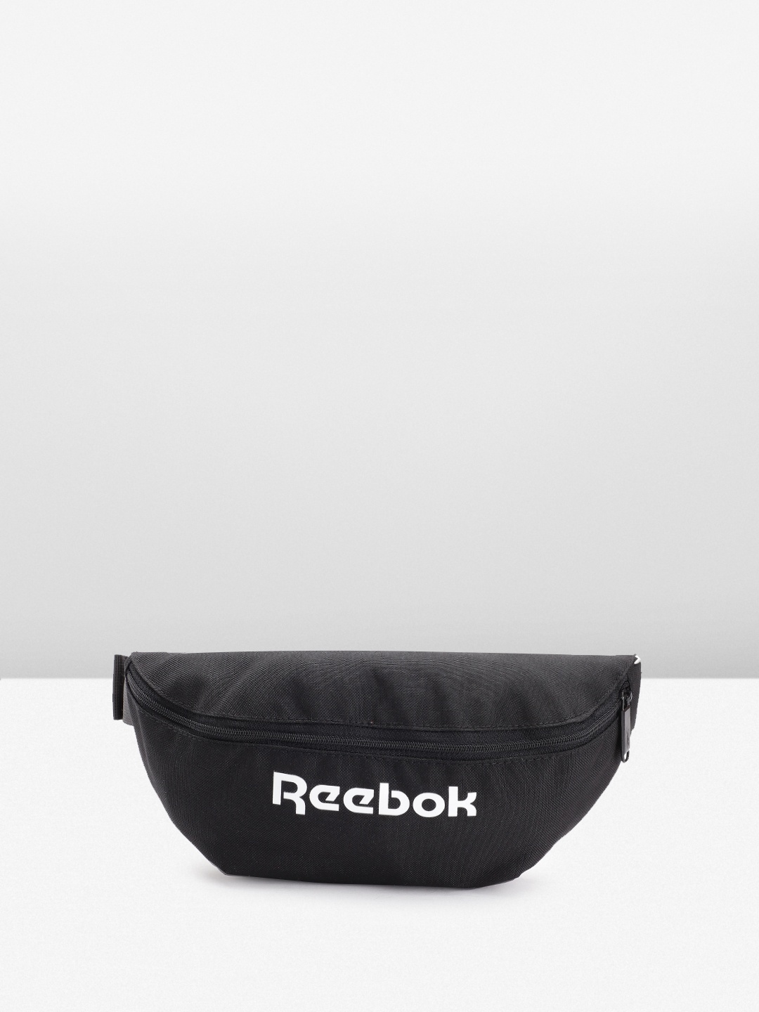 

Reebok Unisex Brand Logo Print Waist Pouch, Black