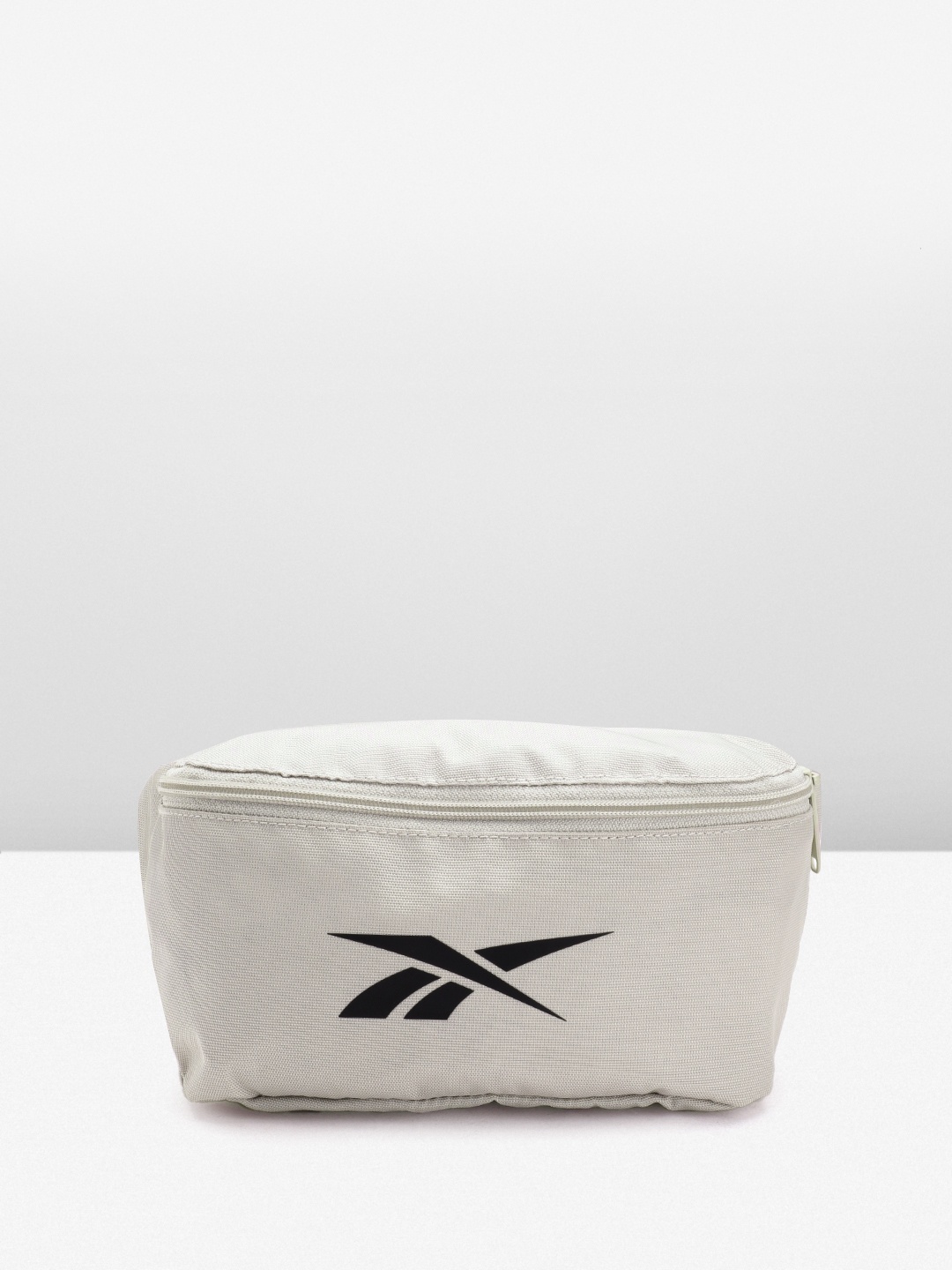 

Reebok Unisex Brand Logo Print Waist Pouch, Beige