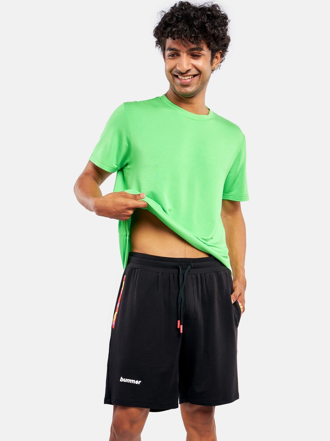 

bummer Men Outdoor Antimicrobial Shorts, Black