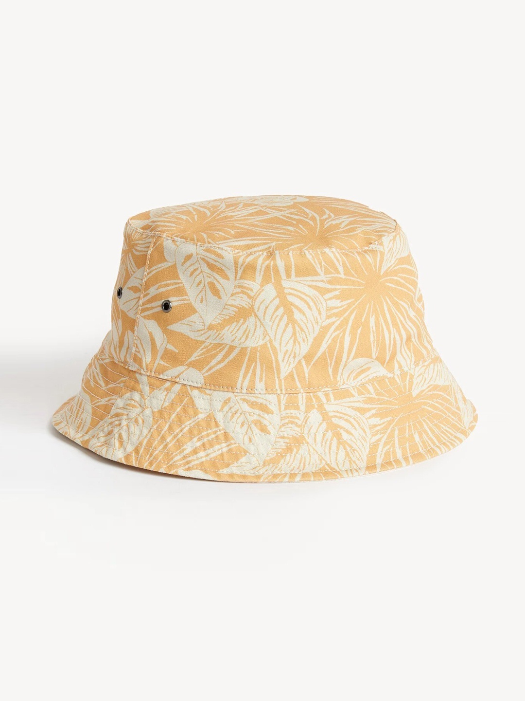 

Marks & Spencer Floral Printed Pure Cotton Bucket Hat, Yellow