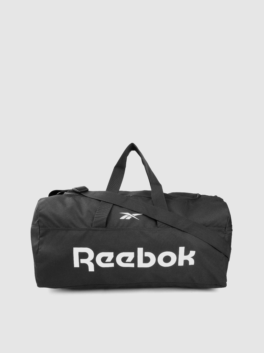 

Reebok Unisex ACT CORE LL M GRIP Duffle Bag - 49 Ltr, Black