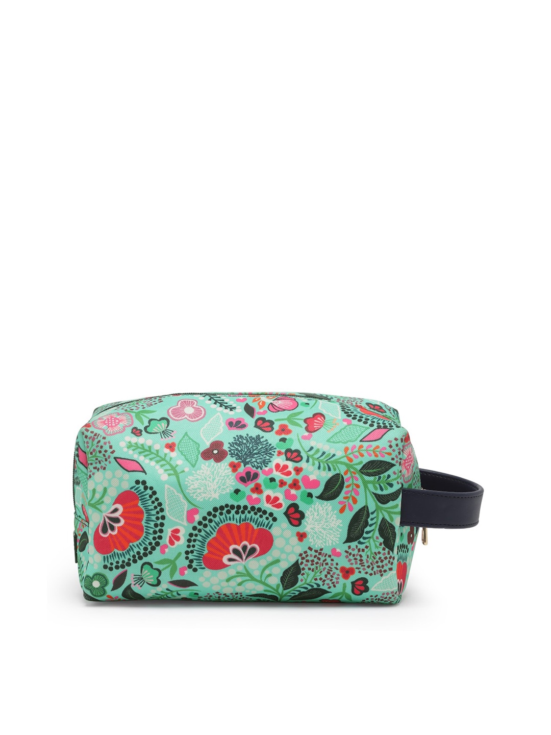 

AQUATAN Floral Printed Premium Travel Pouch, Green