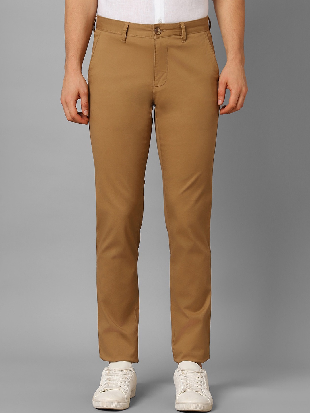 

Louis Philippe Sport Men Slim Fit Formal Trousers, Brown