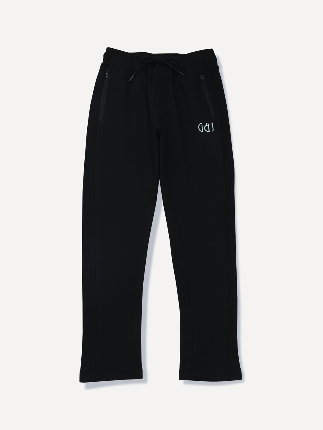 

Gini and Jony Boys Cotton Track Pants, Black