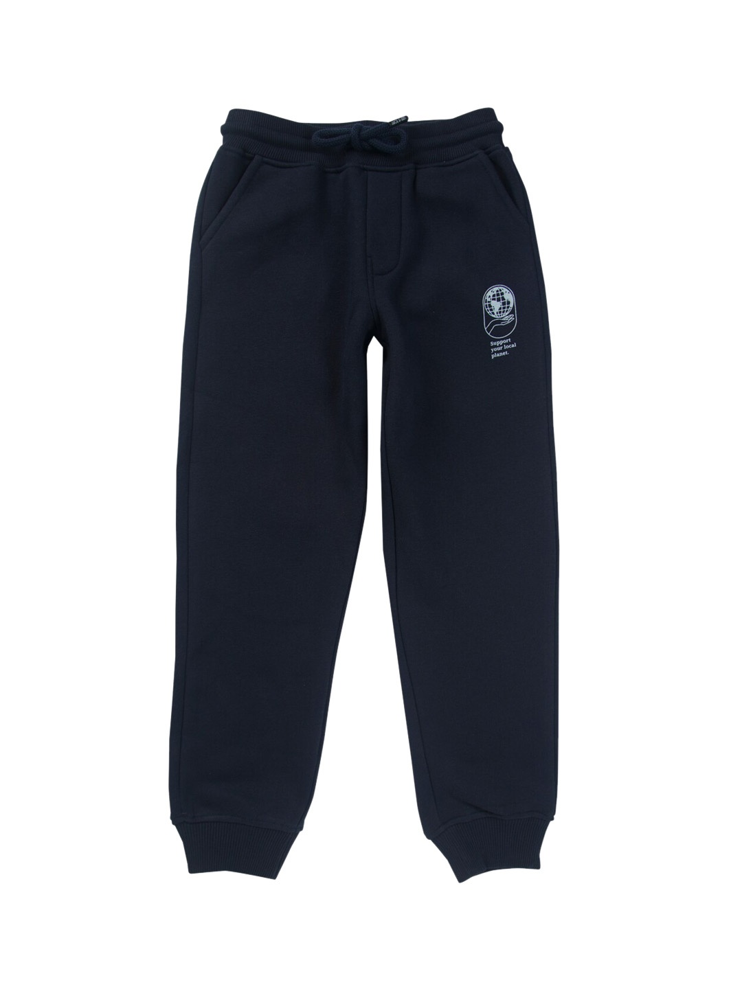 

Gini and Jony Boys Regular Fit Cotton Joggers, Navy blue