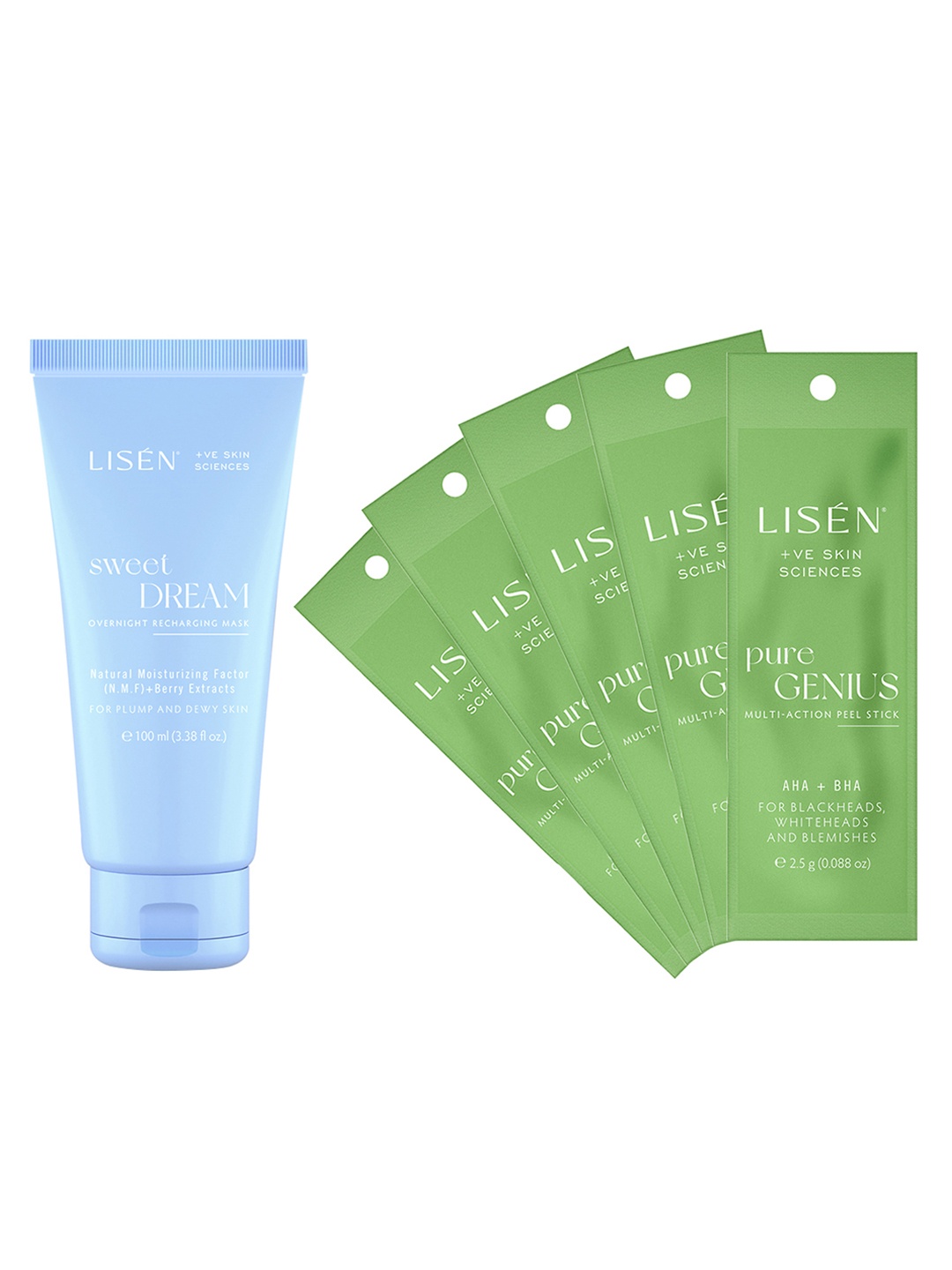 

LISEN Face Mask & Peel, Blue