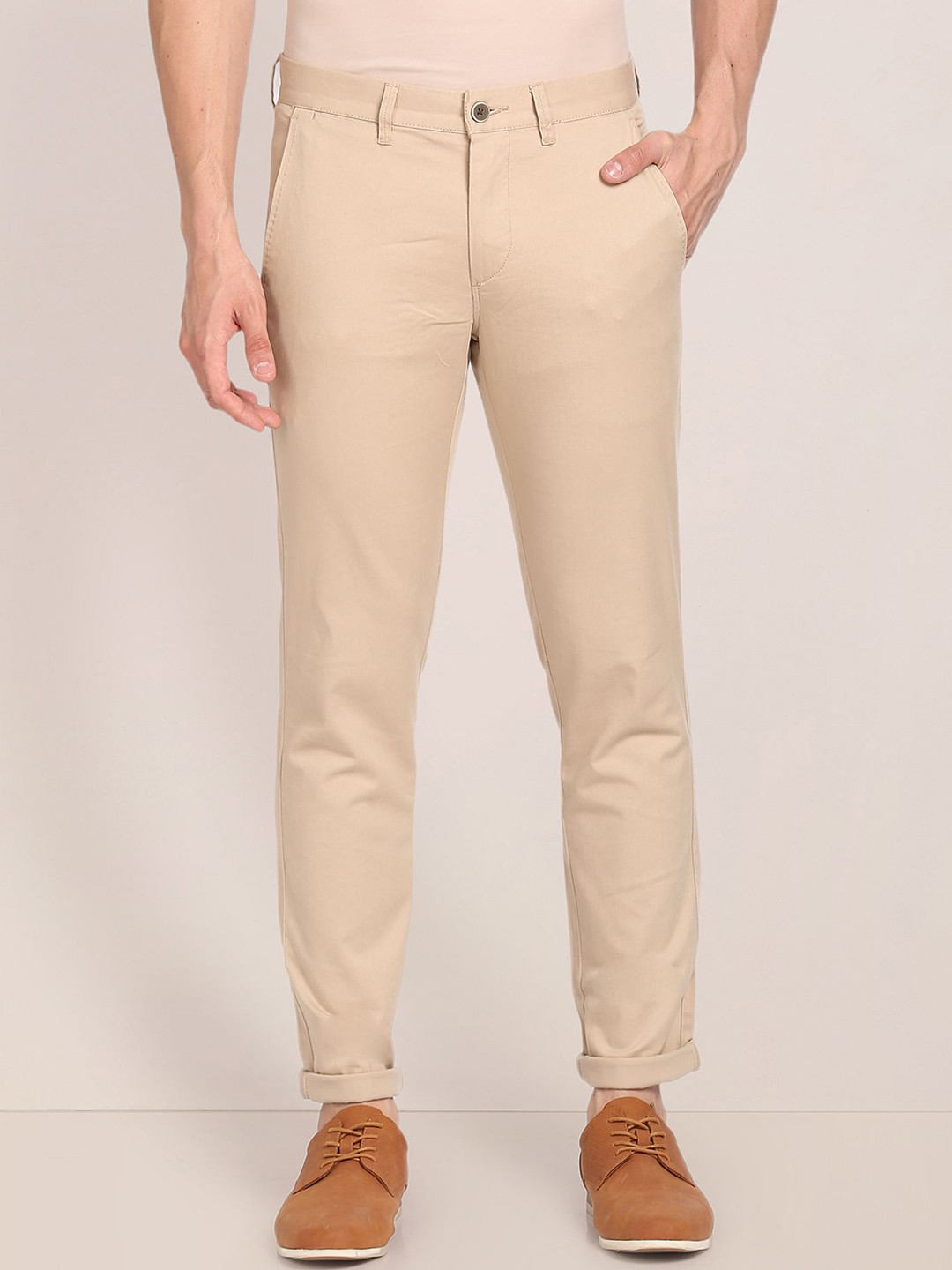 

U.S. Polo Assn. Austin Regular Fit Stretch Signature Chinos, Beige