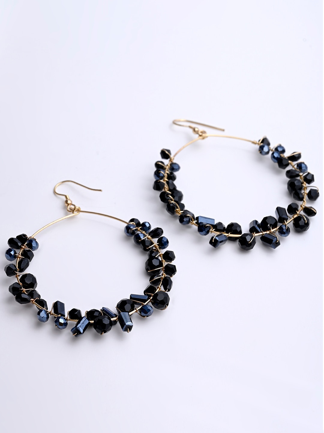 

XPNSV Circular Hoop Earrings, Gold