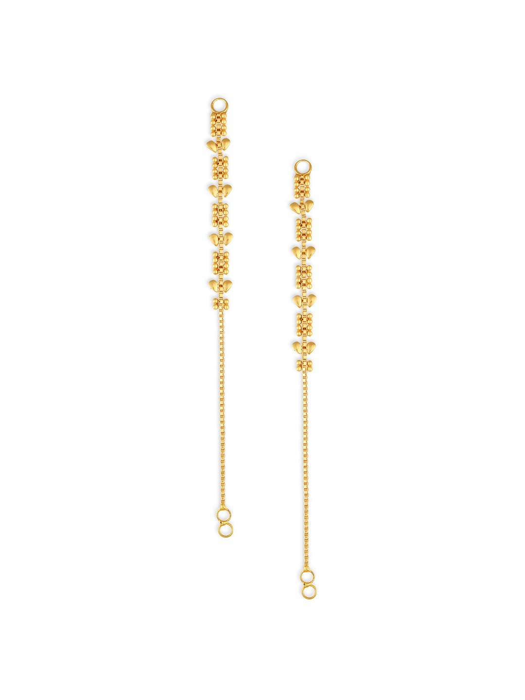 

Vighnaharta Gold-Plated Classic Drop Earrings