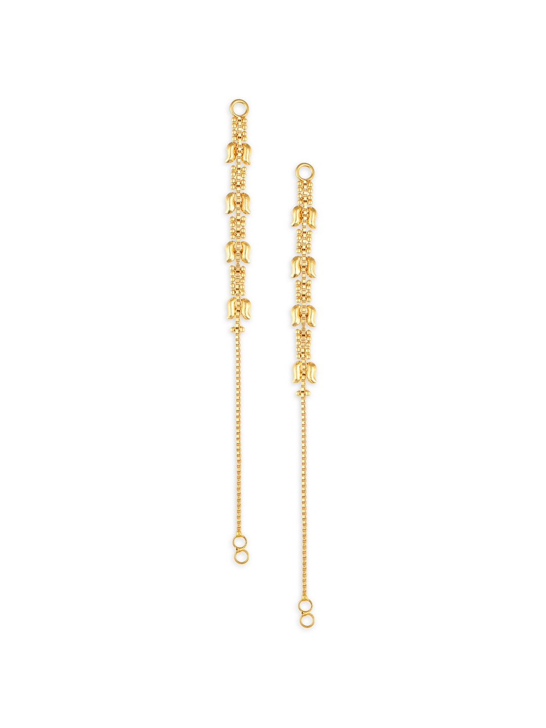 

Vighnaharta Gold-Plated Classic Ear Cuff Earrings