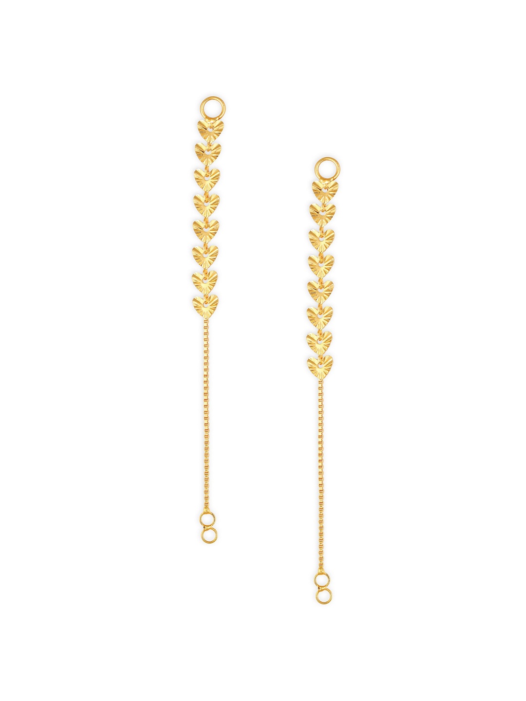 

Vighnaharta Gold-Plated Ear Cuff Earrings