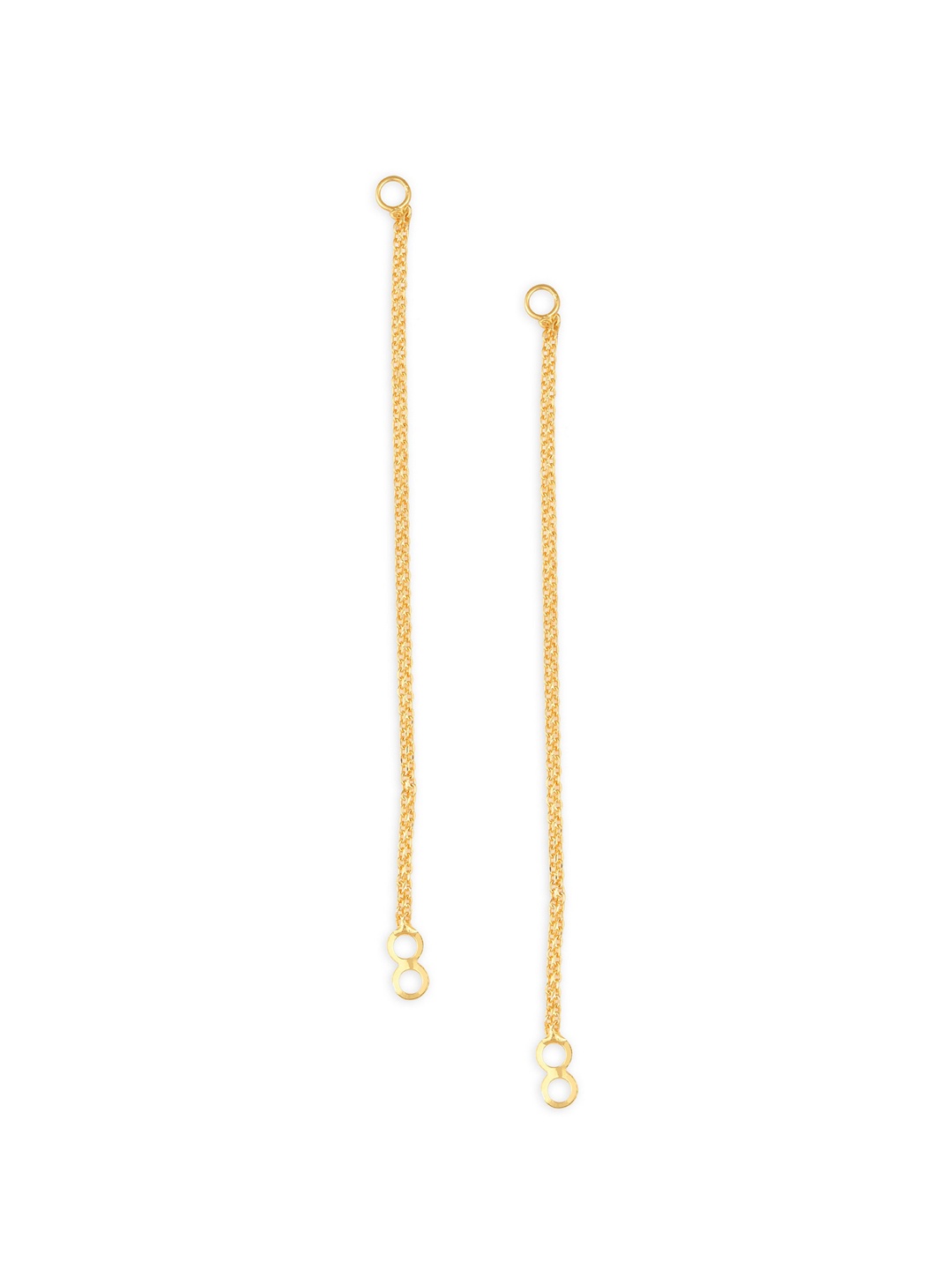 Vighnaharta Gold-Plated Classic Ear Cuff Earrings