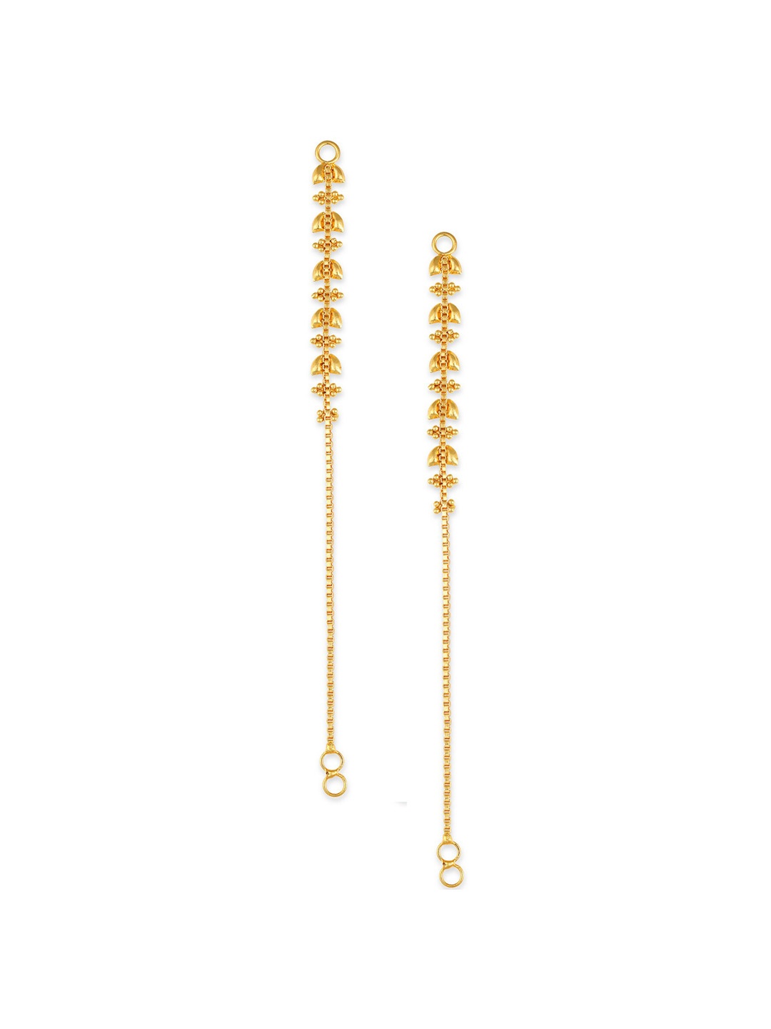 

Vighnaharta Gold-Plated Classic Ear Cuff Earrings