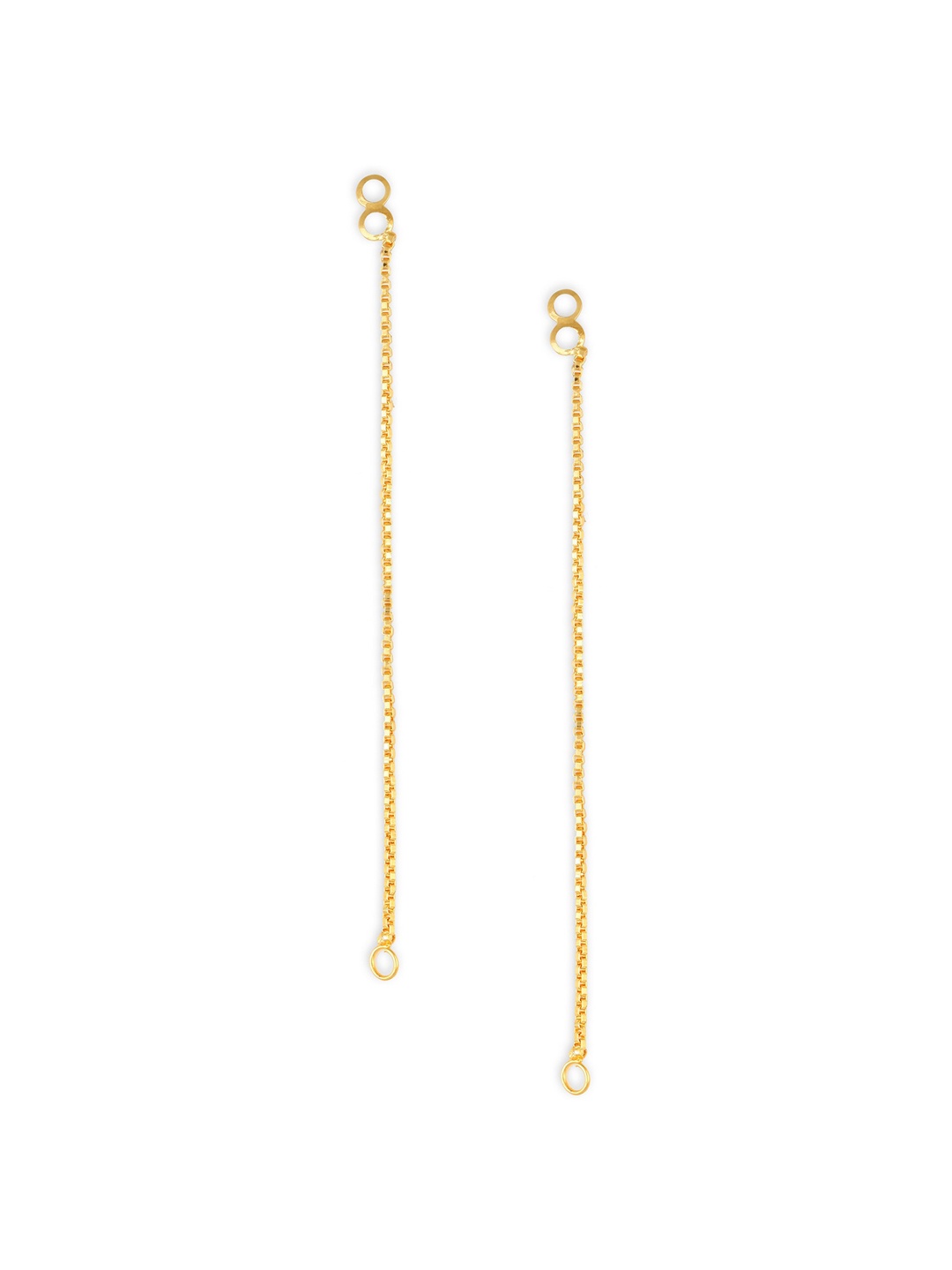 

Vighnaharta Gold-Plated Classic Ear Cuff Earrings