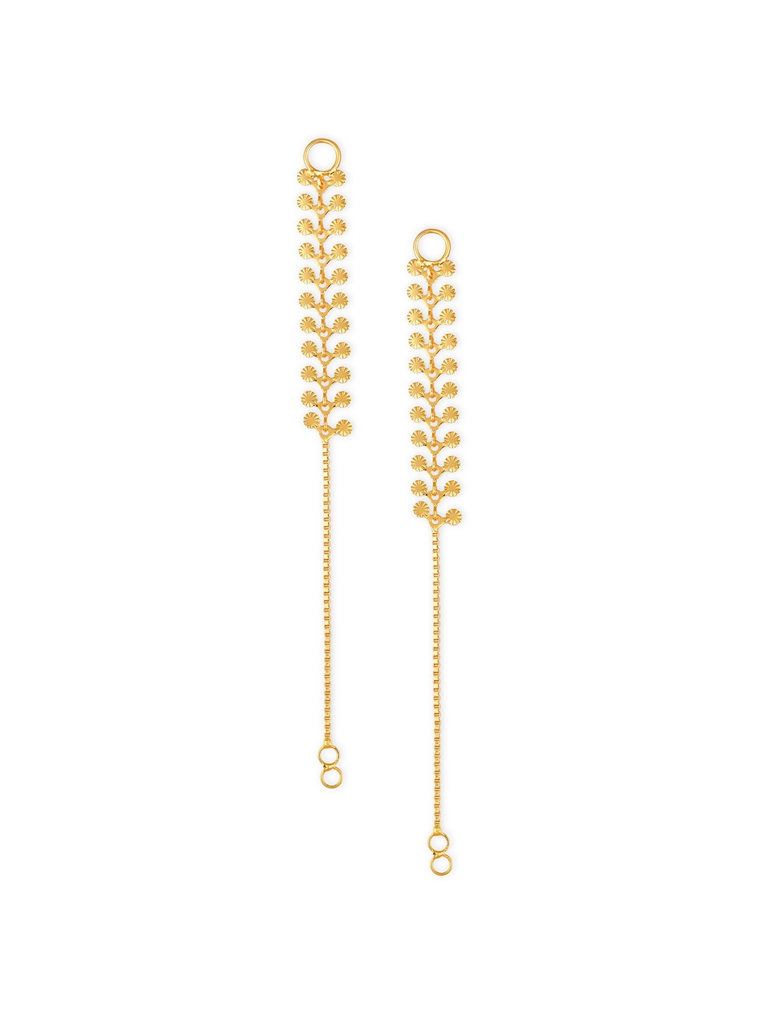 

Vighnaharta Gold-Toned Classic Drop Earrings