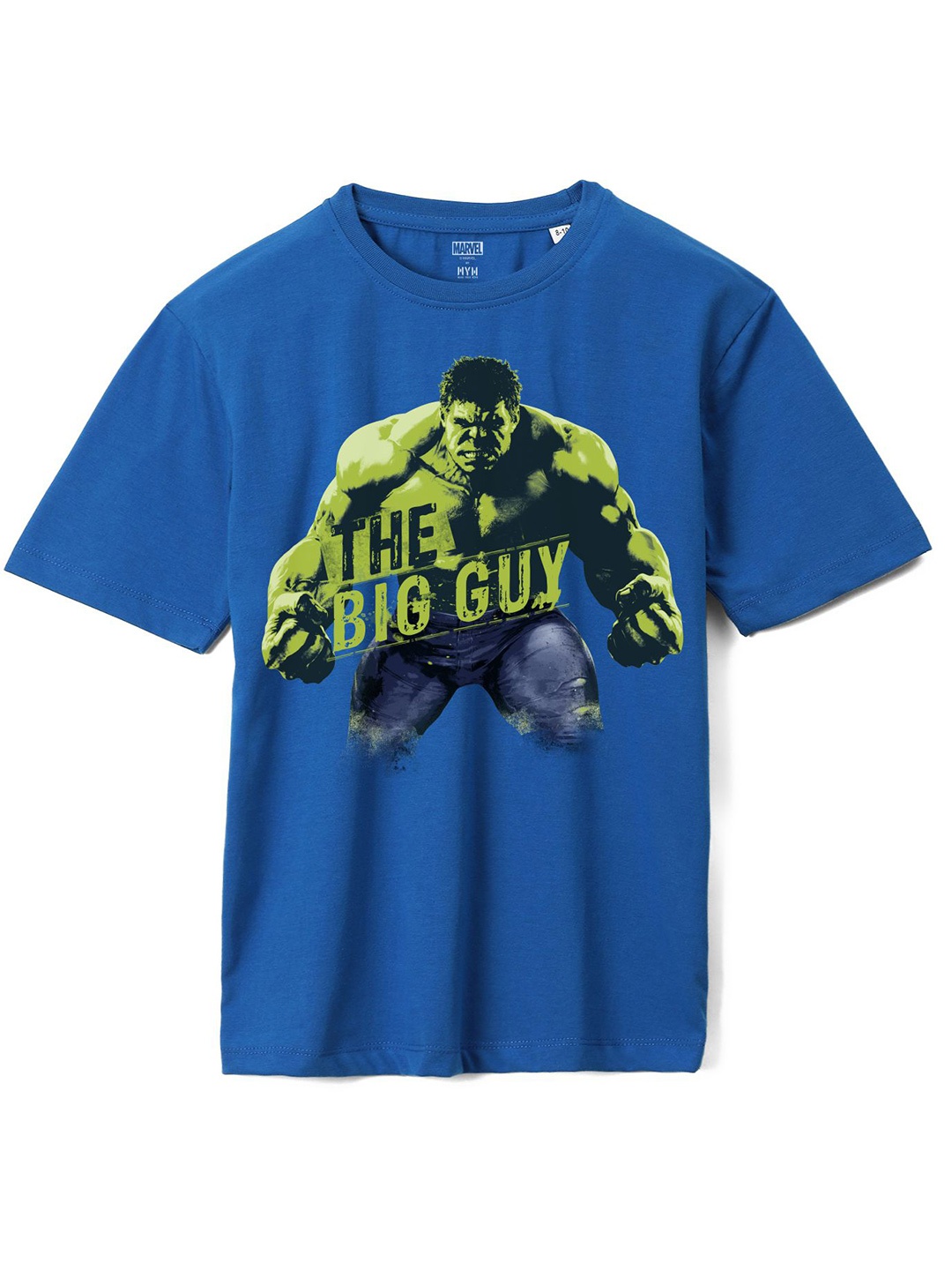 

Wear Your Mind Boys Graphic Printed Loose Cotton T-shirt, Blue