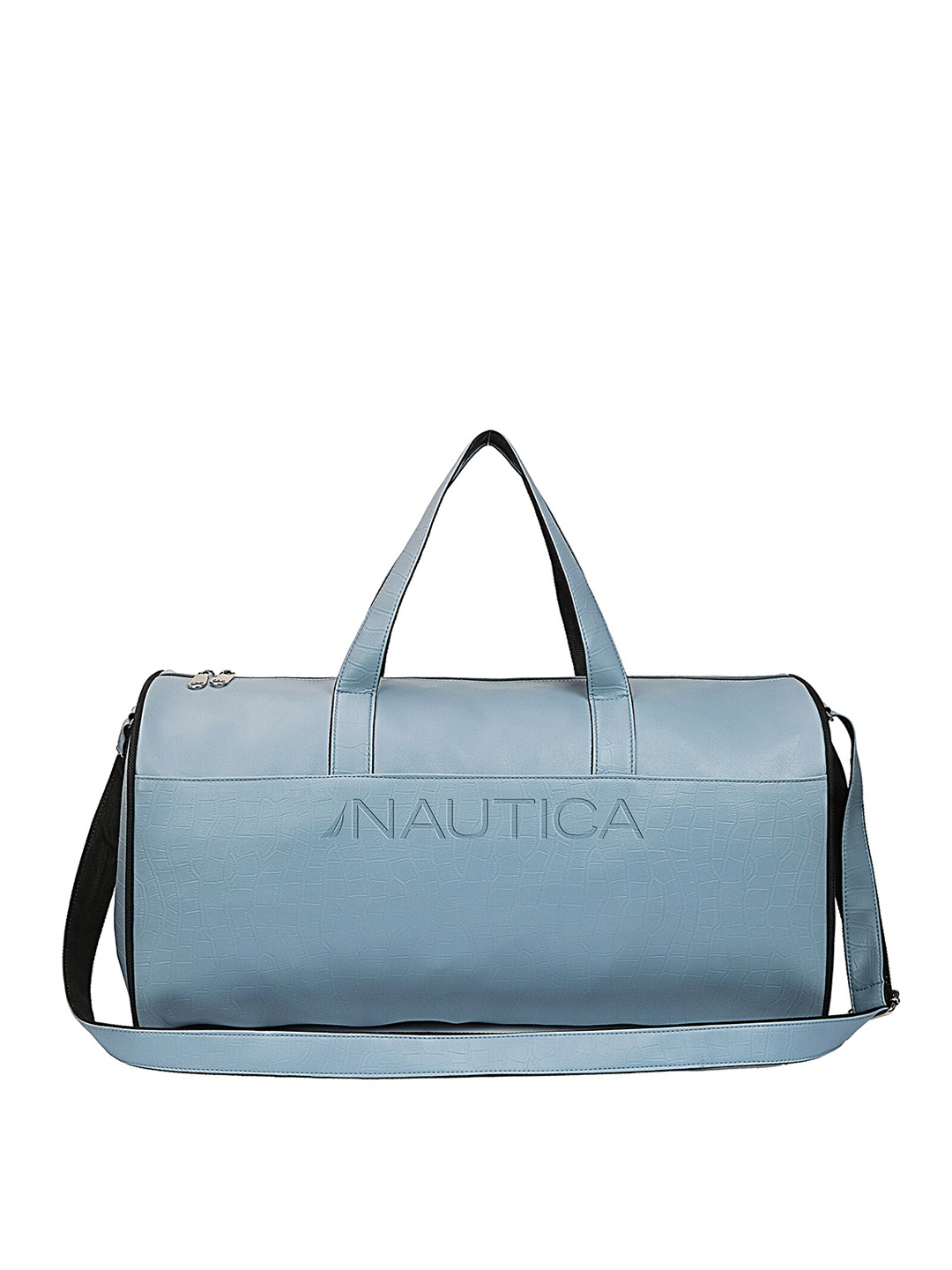 

Nautica Leatherette Duffel Bag, Blue