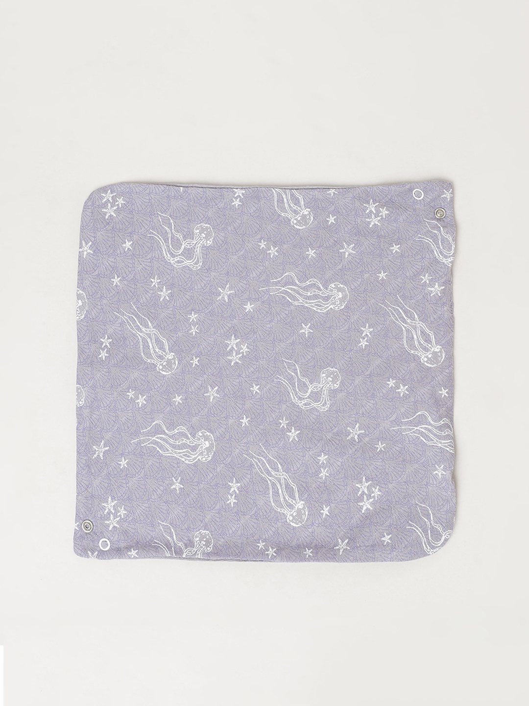 

cocoon care Infants 3-in-1 Printed Bamboo Muslin Bibs, Lavender