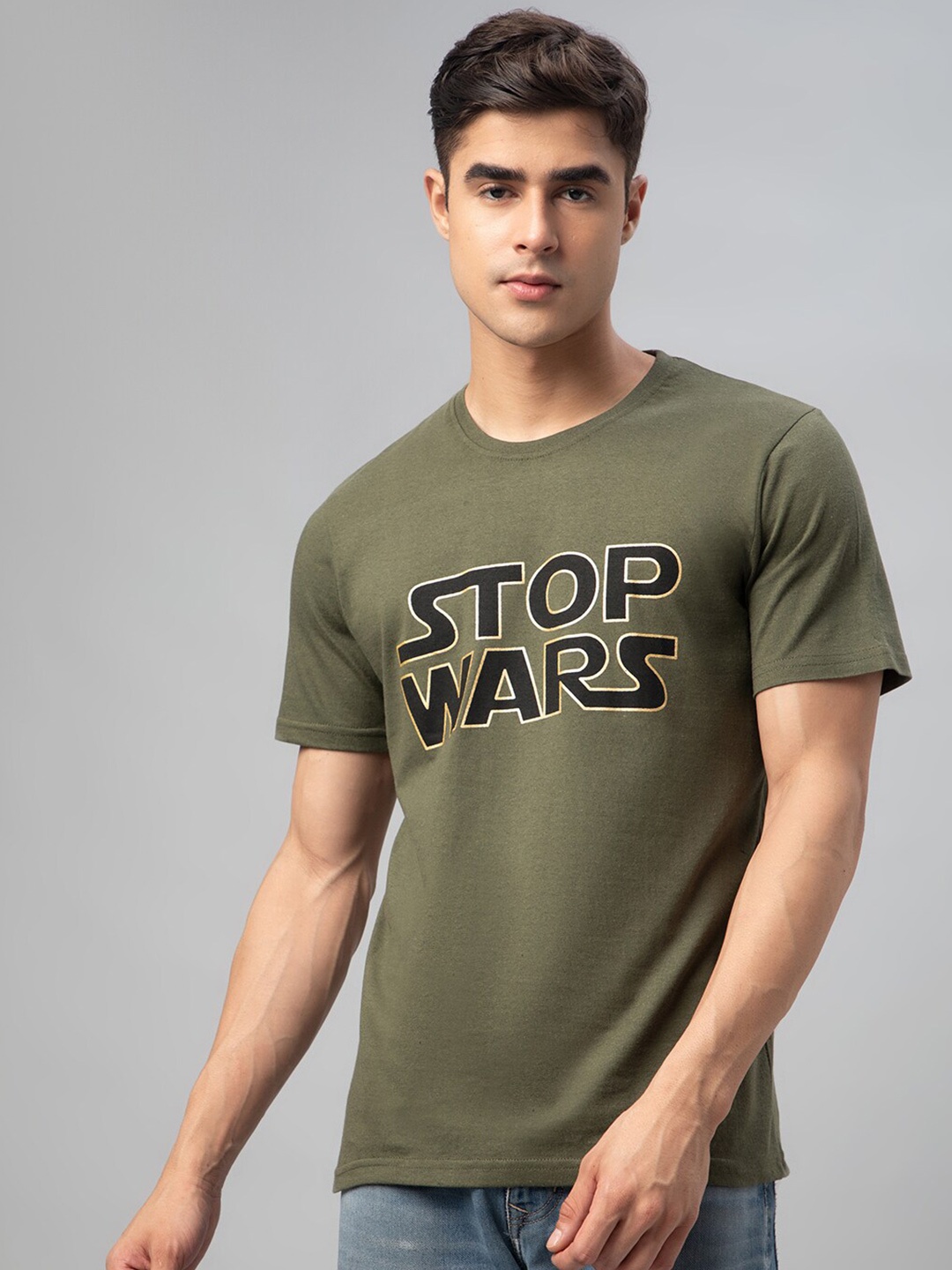 

FTX Typography Printed T-shirt, Olive