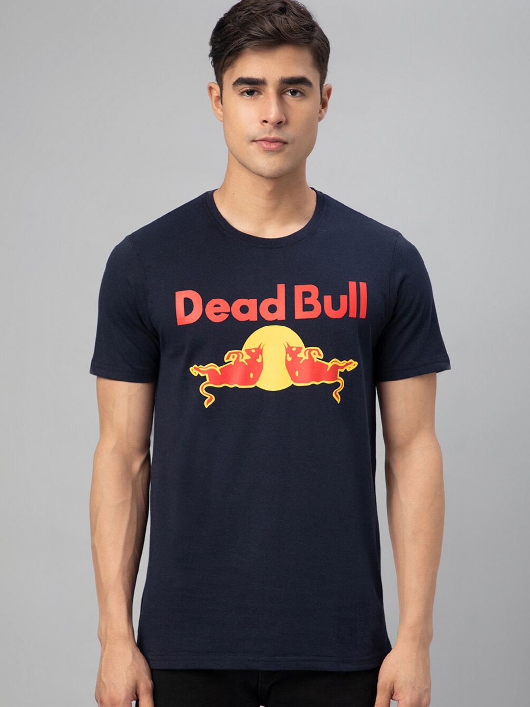 

FTX Typography Printed T-shirt, Navy blue