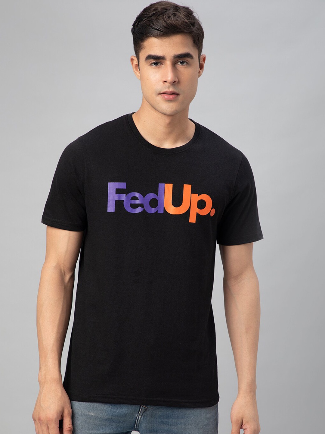 

FTX Typography Printed T-shirt, Black