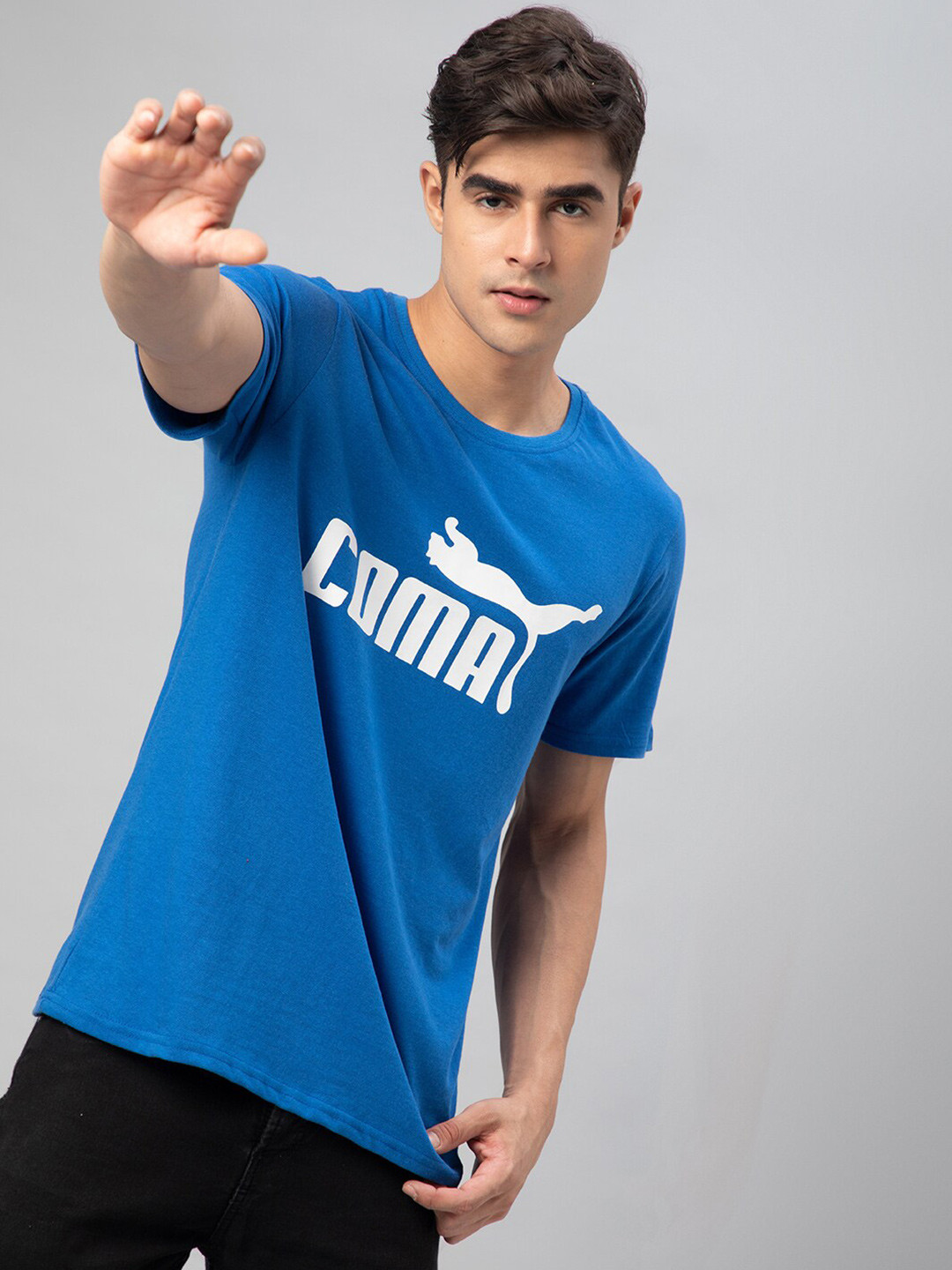 

FTX Typography Printed T-shirt, Blue