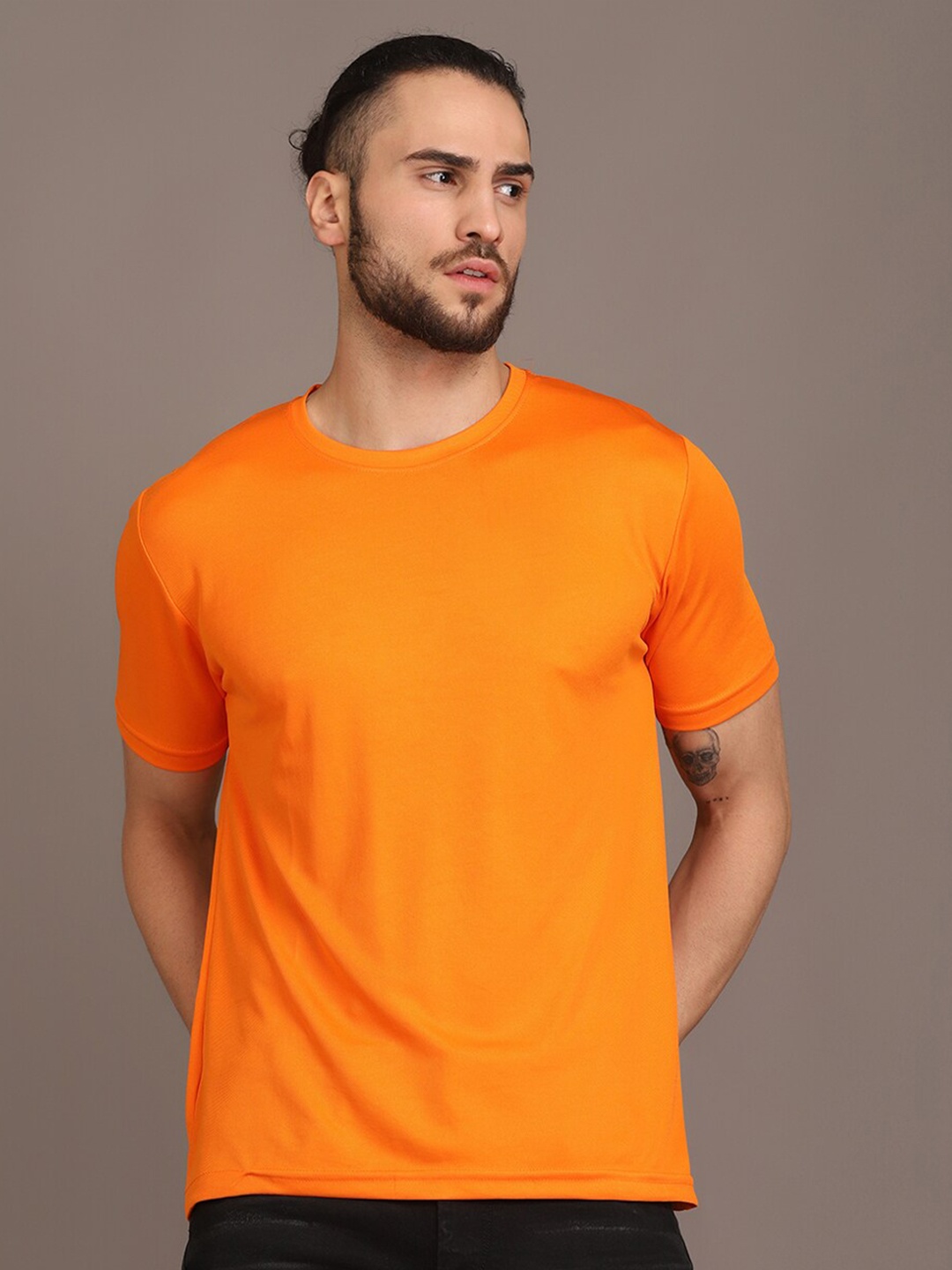 

INKKR Round Neck T-shirt, Orange