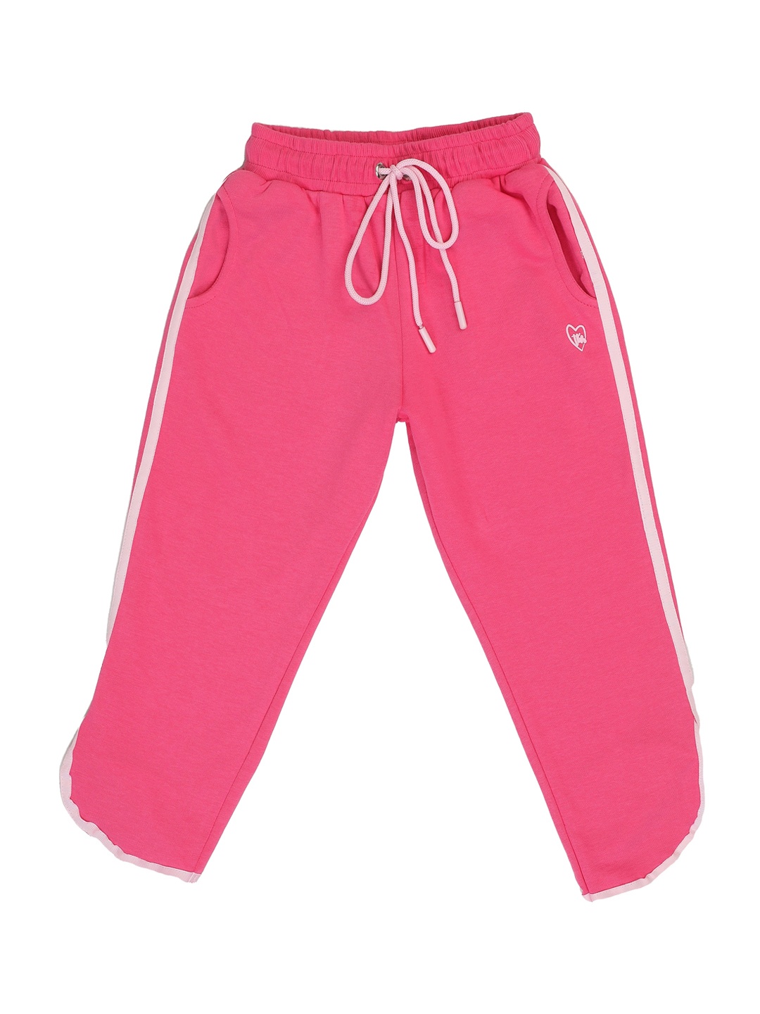 

toothless Girls Fuchsia Loose Fit Easy Wash Track Pants