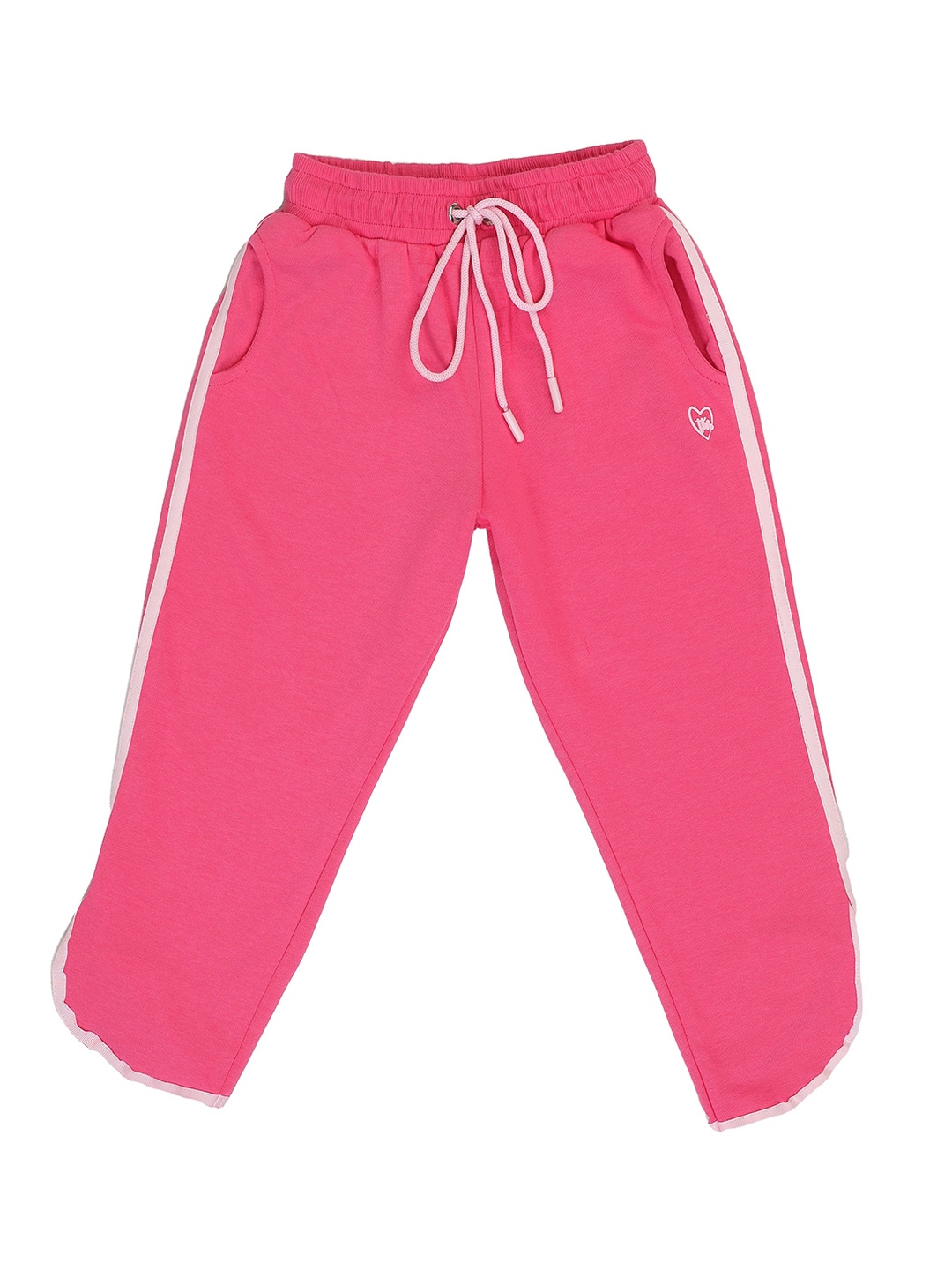 

toothless Girls Loose Fit Easy Wash Joggers, Fuchsia