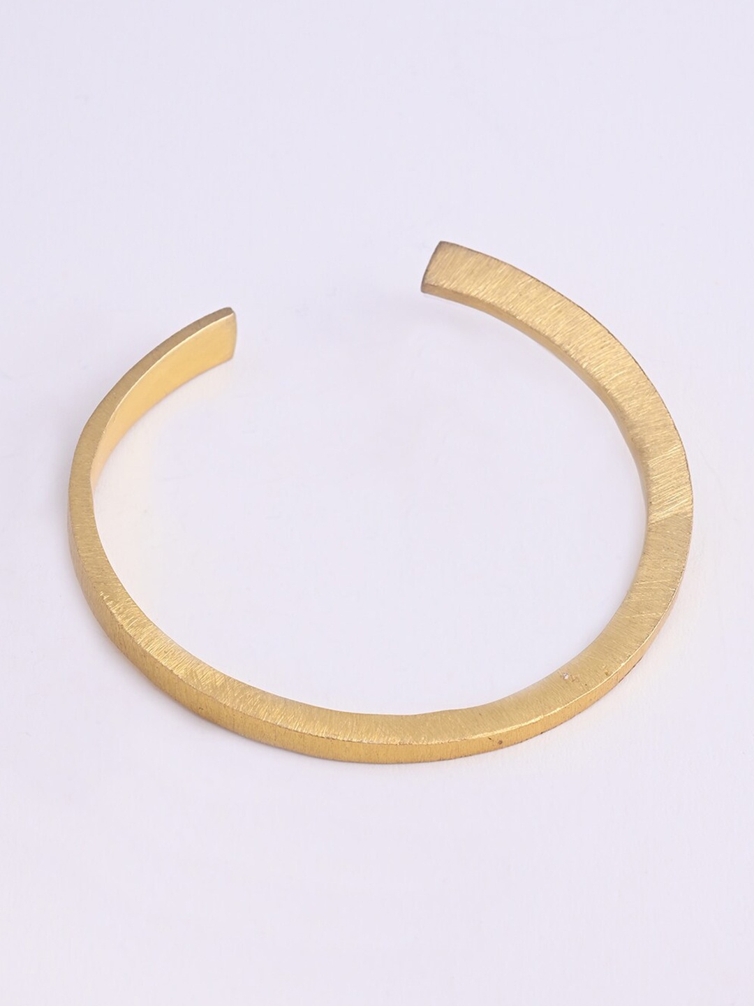 

XPNSV Gold-Plated Brass Kada Bracelet