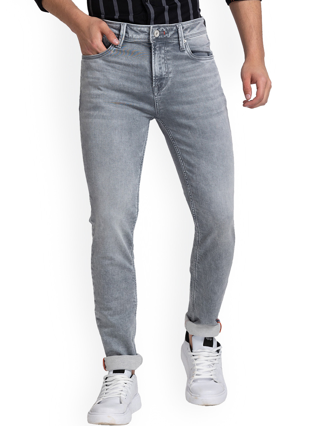 

Killer Men Skinny Fit Stretchable Jeans, Grey